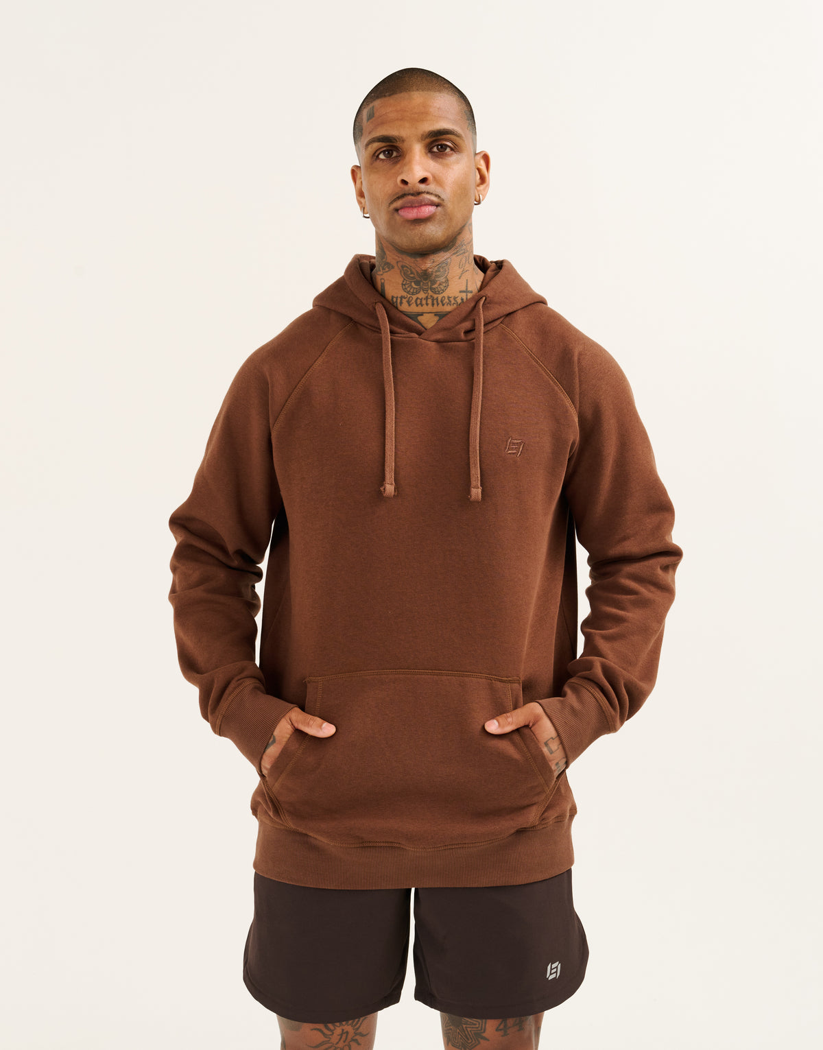 Recover Fleece Hoodie - Brown