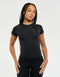 SmoothFit Sculpt Top - Black