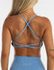 Expel Sports Bra - Process Blue