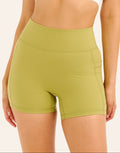Ascend Pocket Shorts 4" - Olive