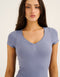 Pulse Short Sleeve - Washed Blue