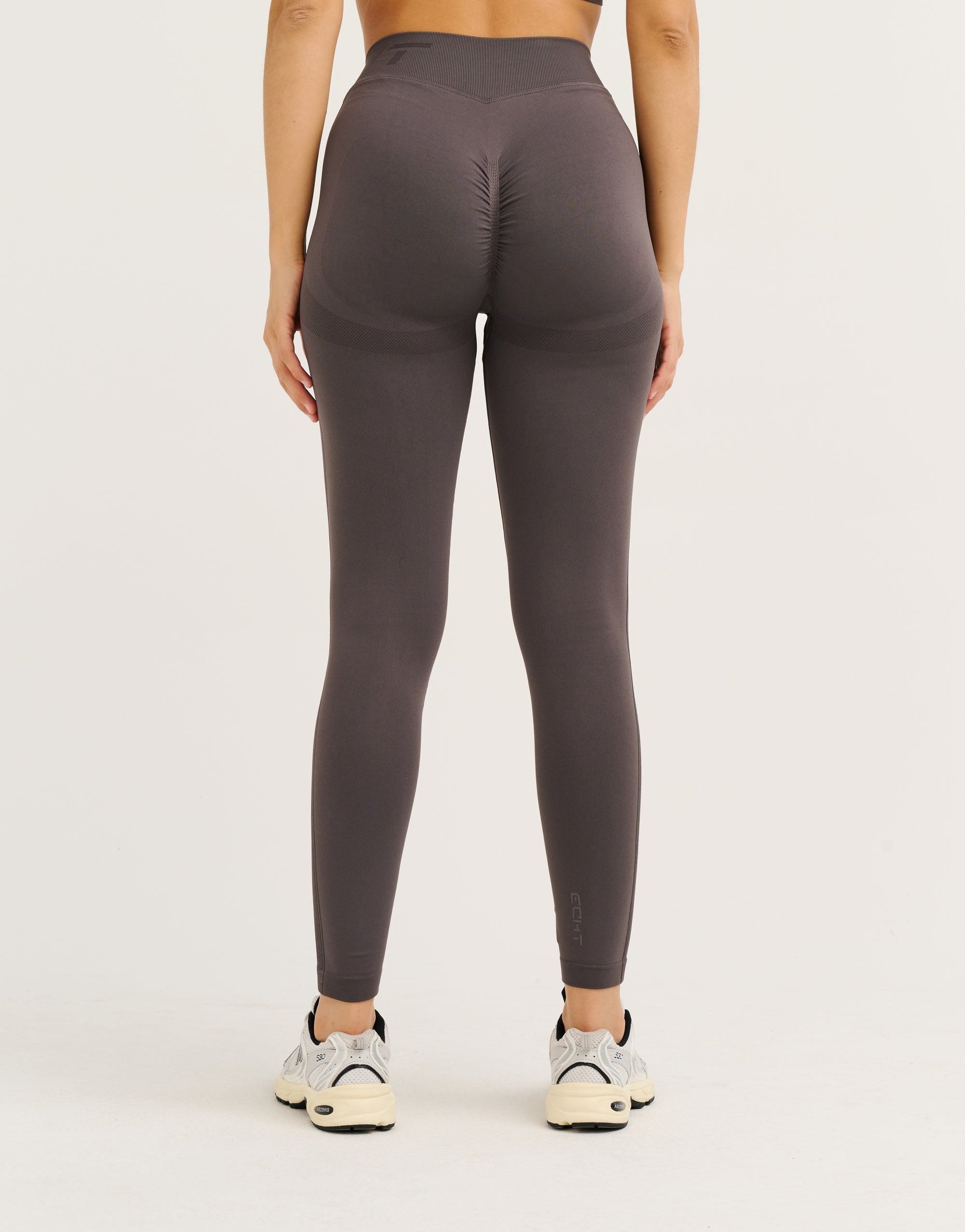 Arise Scrunch Mid-Waist Leggings - Slate Grey