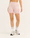 Arise Scrunch Mid-Waist Shorts - Mauve