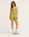 Arise Scrunch Shorts V2 - Olive
