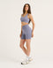 Arise Scrunch Shorts V2 - Washed Blue