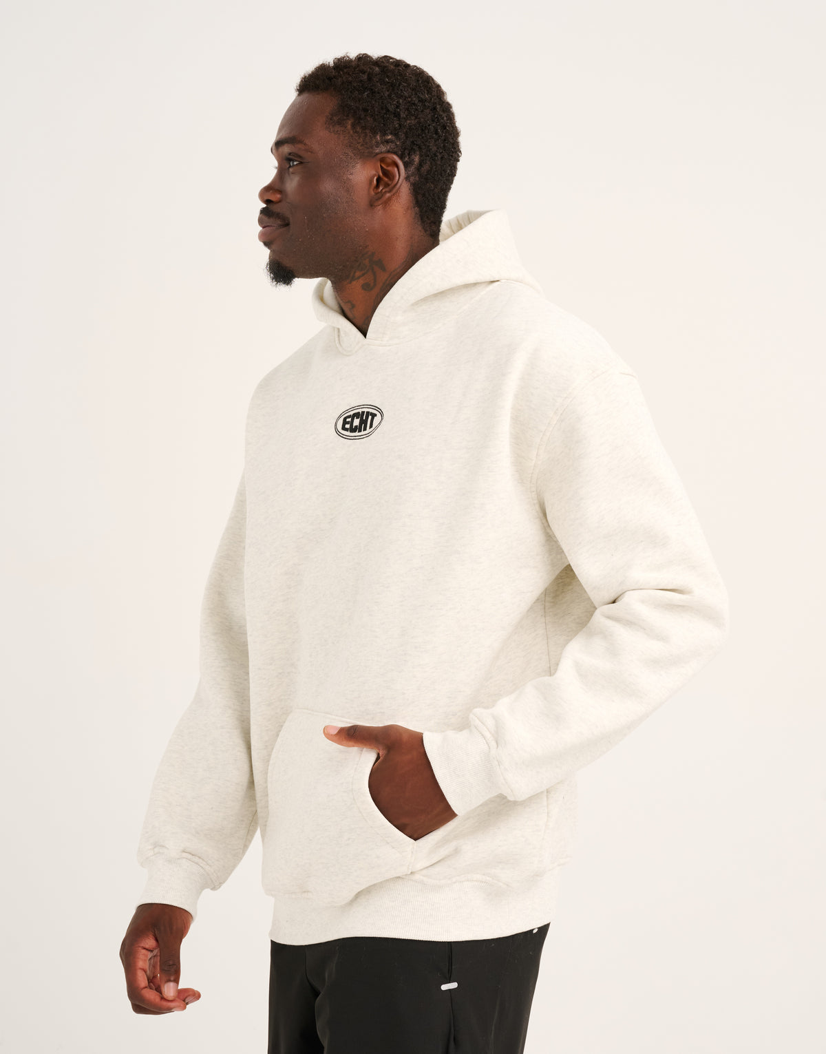 Classic Hoodie - Heather Grey