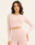 Arise Comfort Cropped Long Sleeve V2 - Mauve