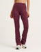 Arise Comfort Mid-Waist Flare Leggings - Blackberry