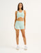 Mode Contrast Crop - Mint