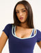 Mode Unitard - Navy