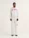 College Combed Fleece Zip-Up Hoodie - Grey Marle
