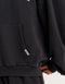 College Combed Fleece Zip-Up Hoodie - Phantom Black