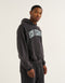 College Combed Fleece Hoodie - Phantom Black