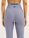Flare Ribbed Leggings V2 - Washed Blue