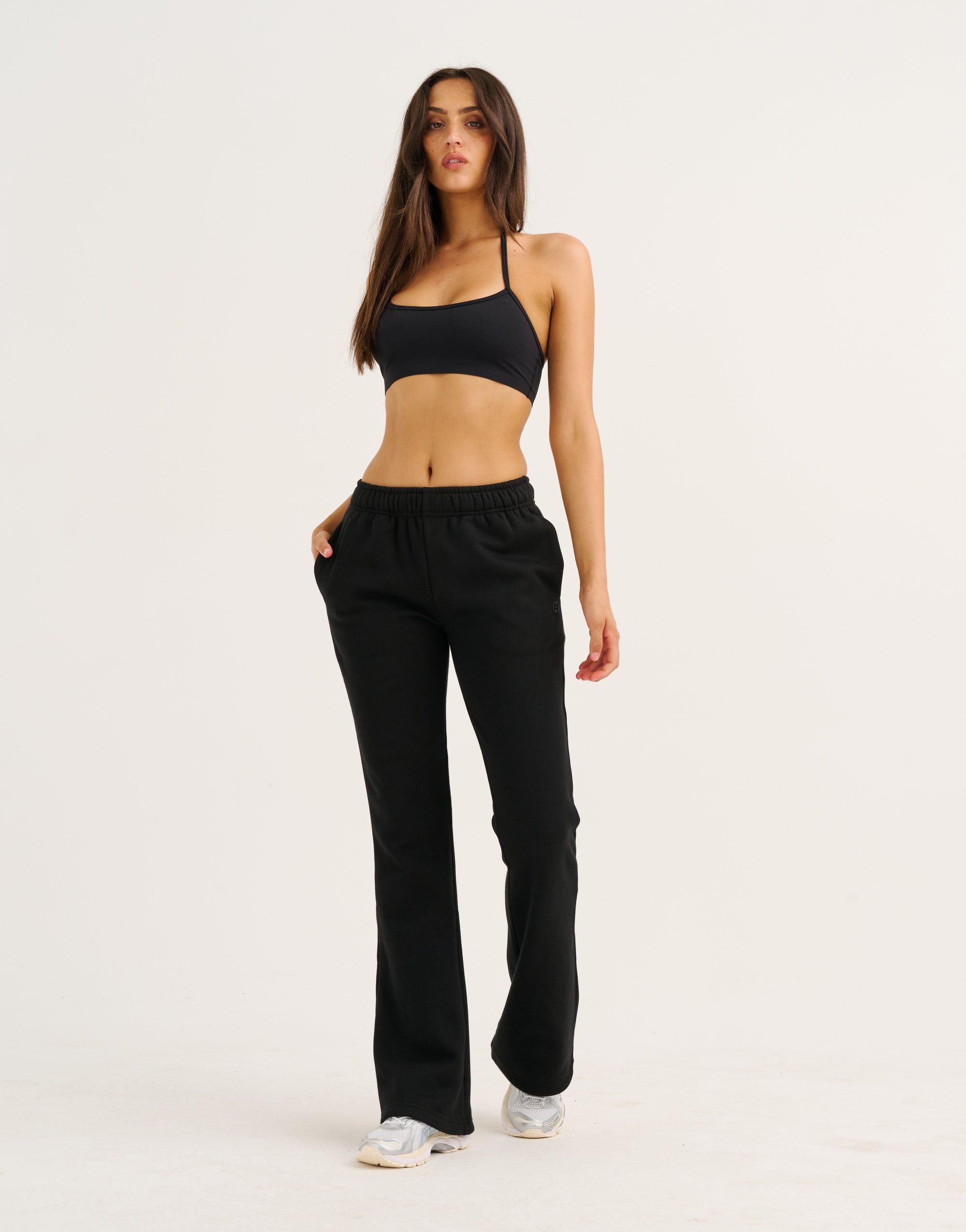 Flare Sweatpants - Black