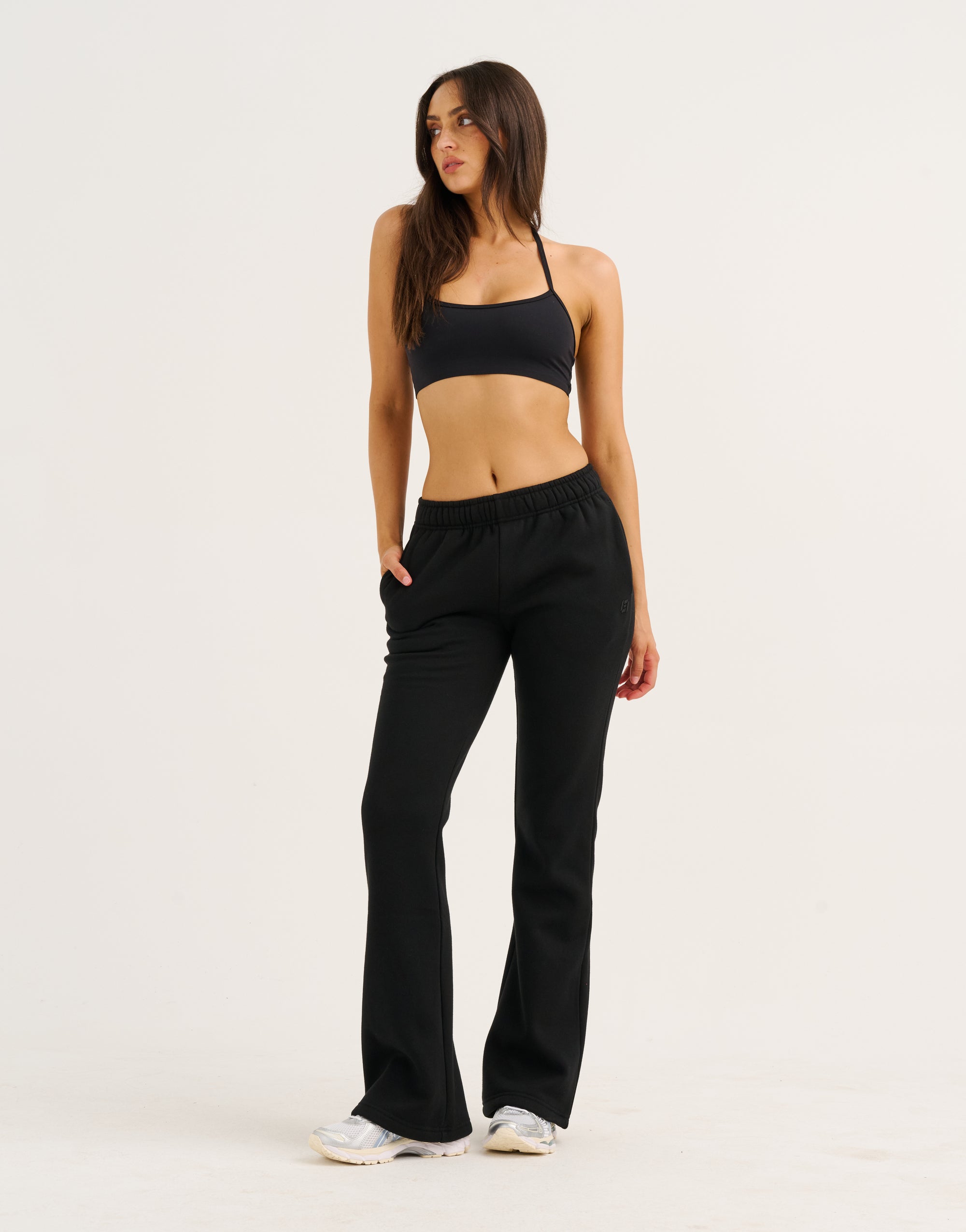 Flare Sweatpants - Black