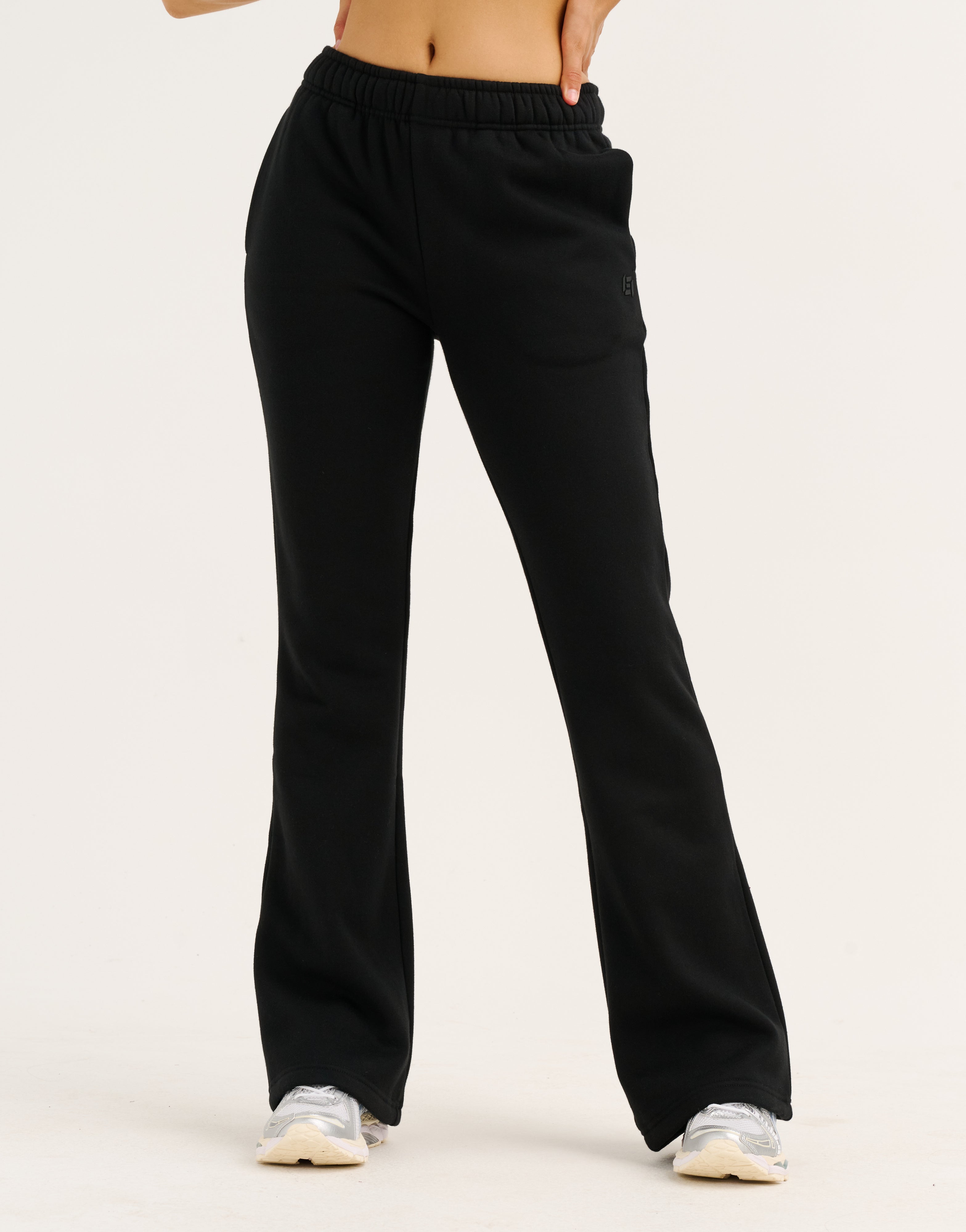 Flare Sweatpants - Black