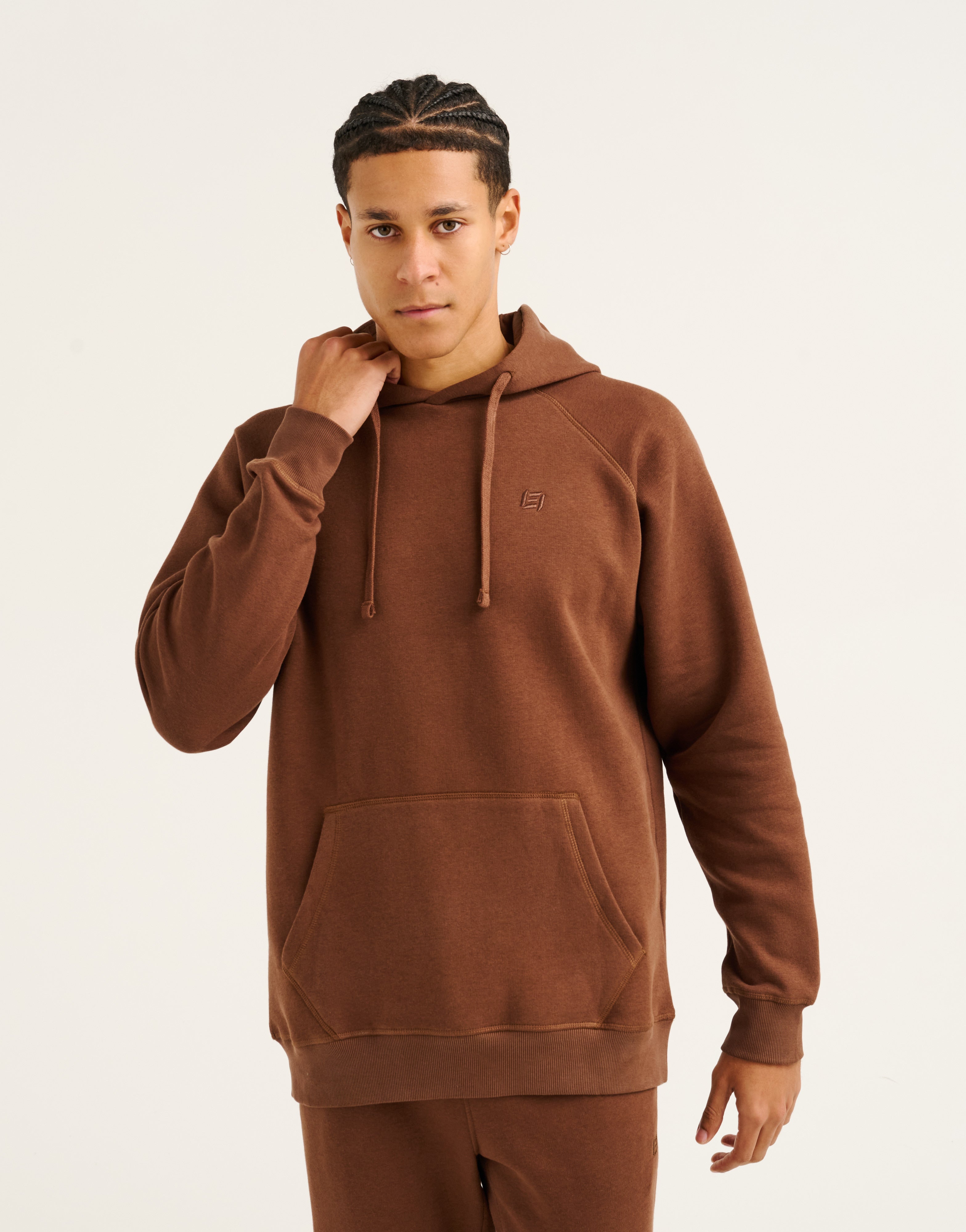 Recover Fleece Hoodie - Brown