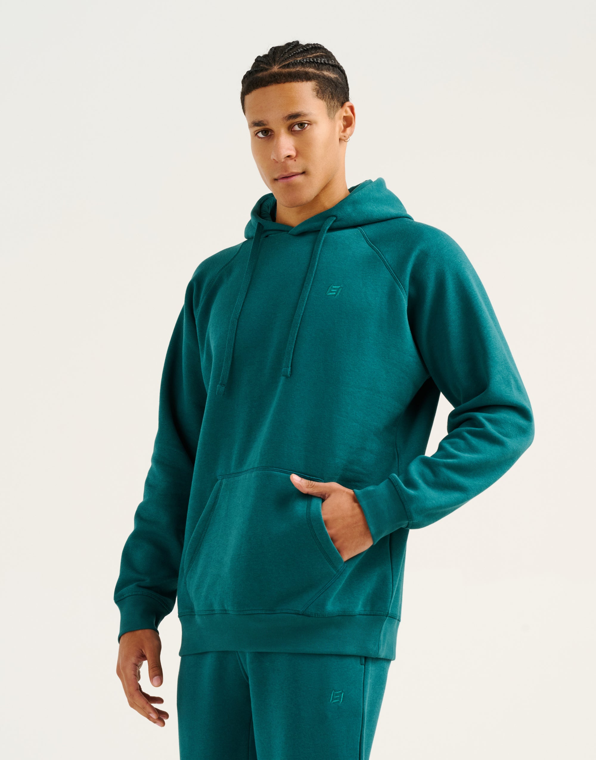 Recover Fleece Hoodie - Teal
