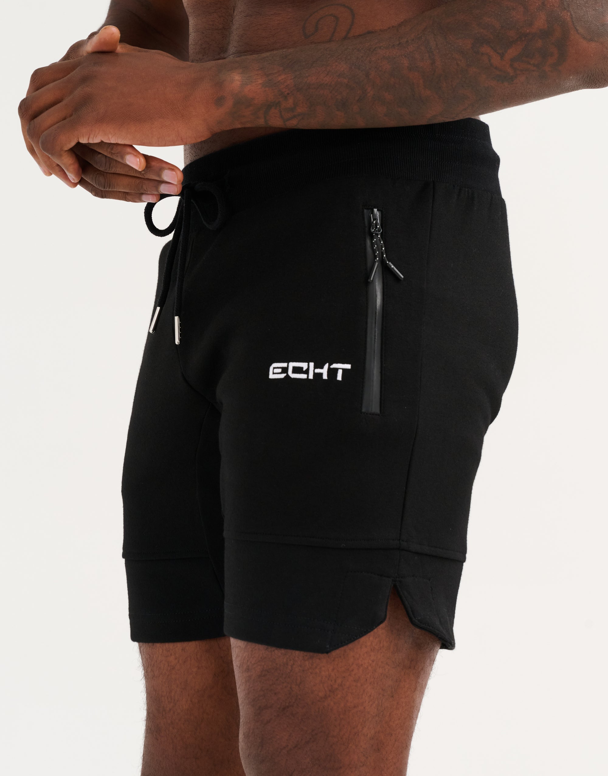 Echt Force Knit Shorts - Black