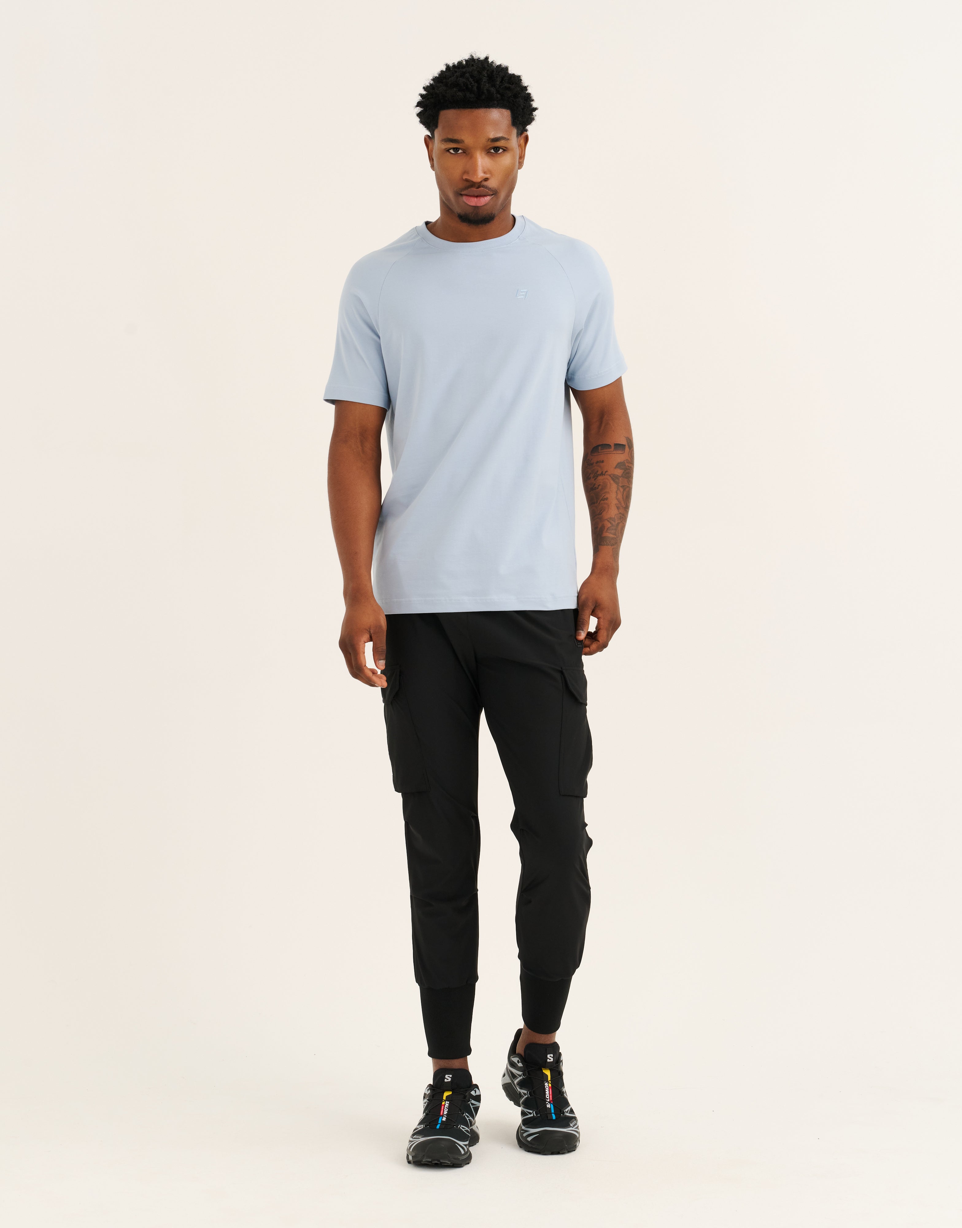 Foundation Tee 30" - Dusty Blue