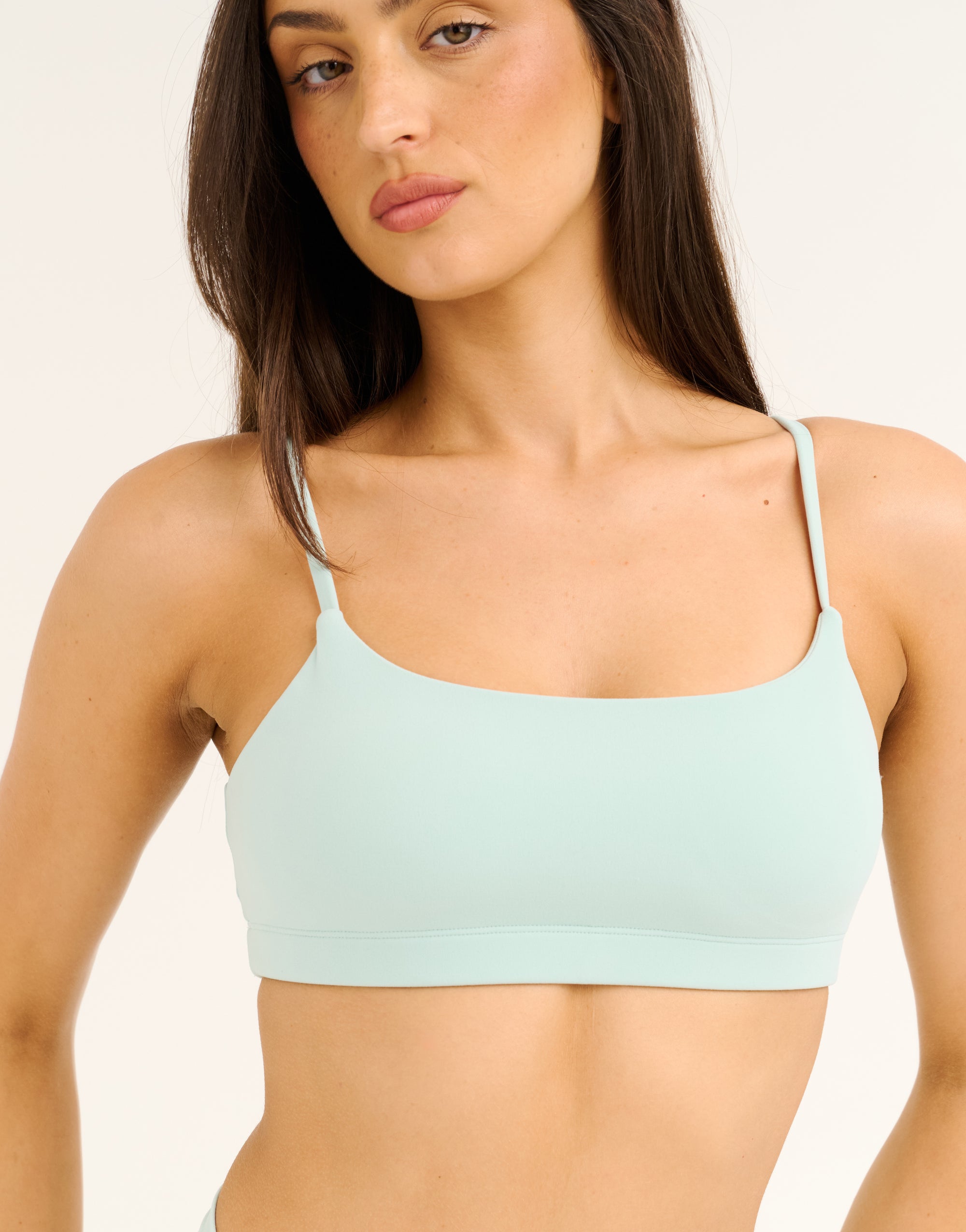 Lycra Seamless Sports Bra - Mint