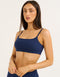 Lycra Seamless Sports Bra - Navy
