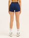 Lycra Invisible Scrunch Pocket Shorts - Navy
