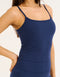 Lycra Seamless Tank - Navy