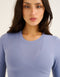 Elemental Long Sleeve T-Shirt - Washed Blue