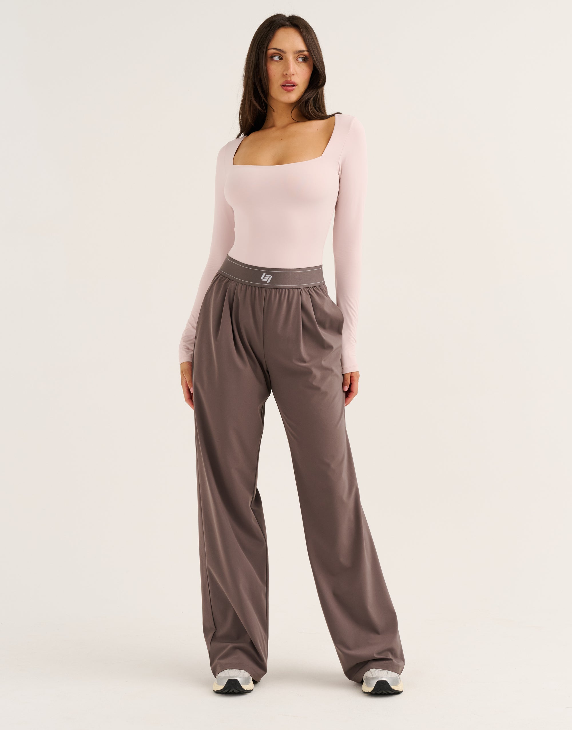 Elemental L Square Bodysuit - Mauve