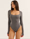 Elemental L Square Bodysuit - Slate