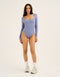 Elemental L Square Bodysuit - Washed Blue