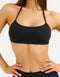 Lycra Seamless Halter Bra - Black