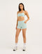 Lycra Seamless Halter Bra - Mint