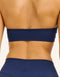 Lycra Seamless Halter Bra - Navy