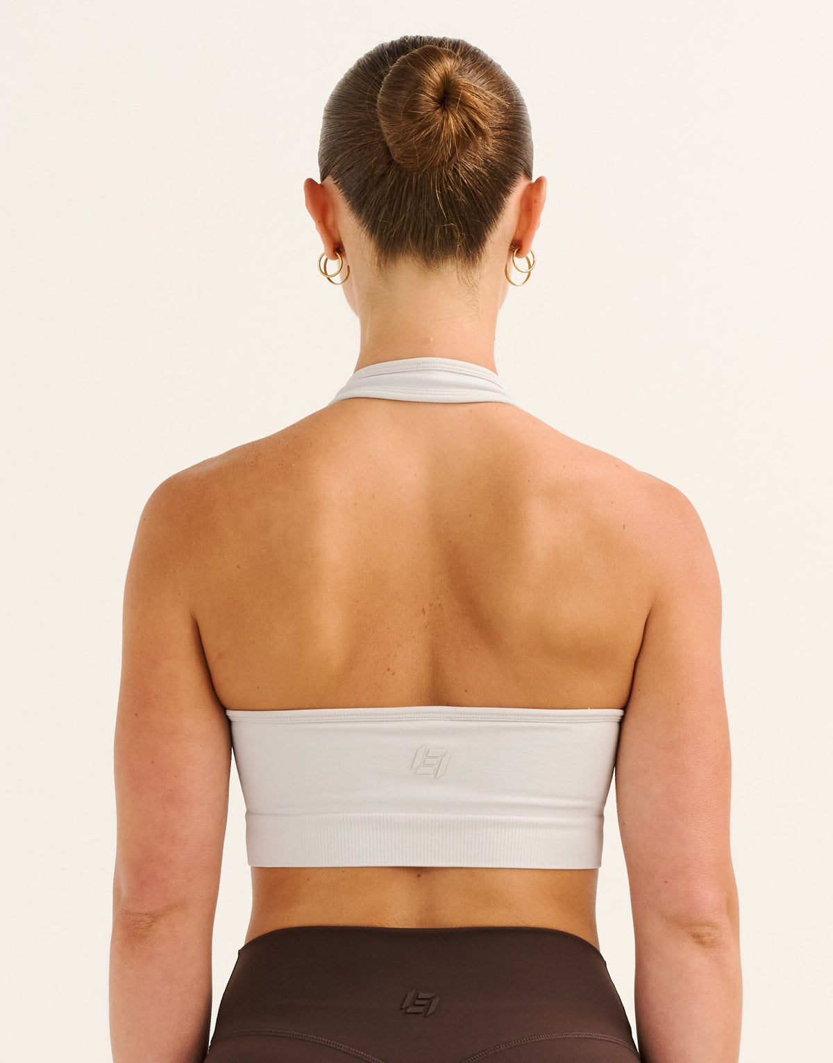 Tempo Pulse Halter Bra - Glacier