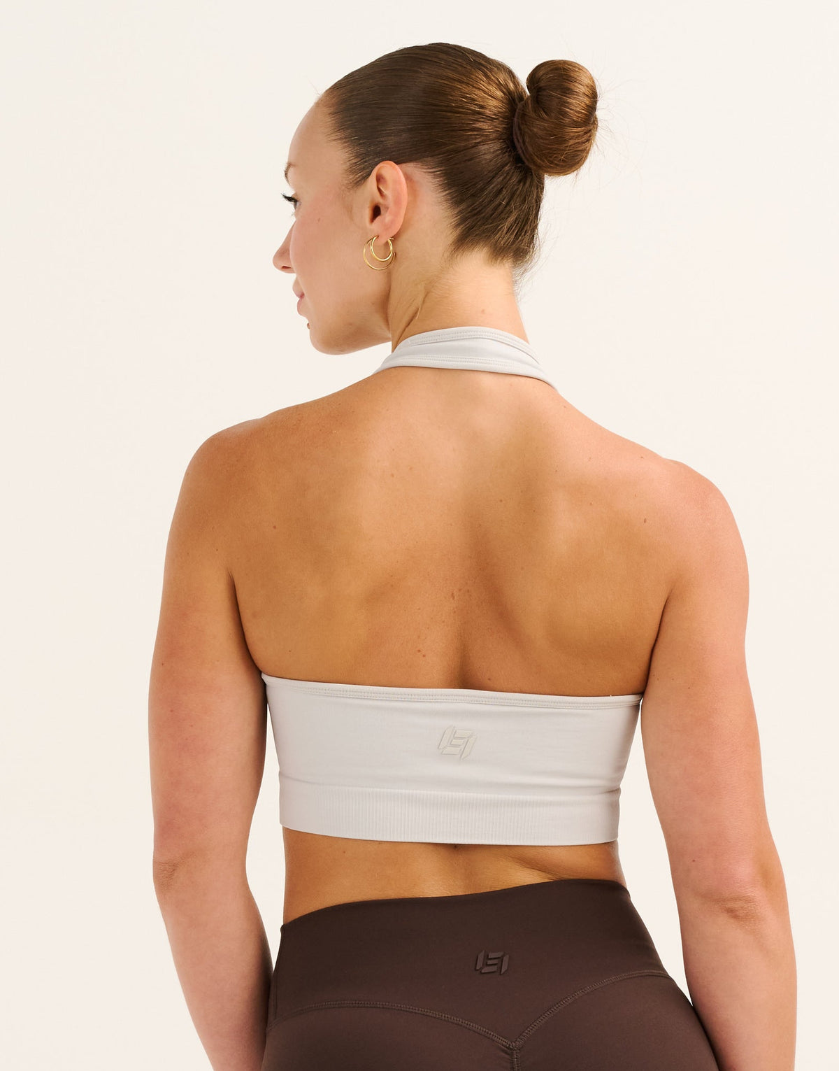 Tempo Pulse Halter Bra - Glacier