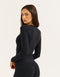 Lycra Seamless Long Sleeve - Black