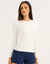 Lycra Seamless Long Sleeve - White