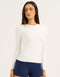 Lycra Seamless Long Sleeve - White