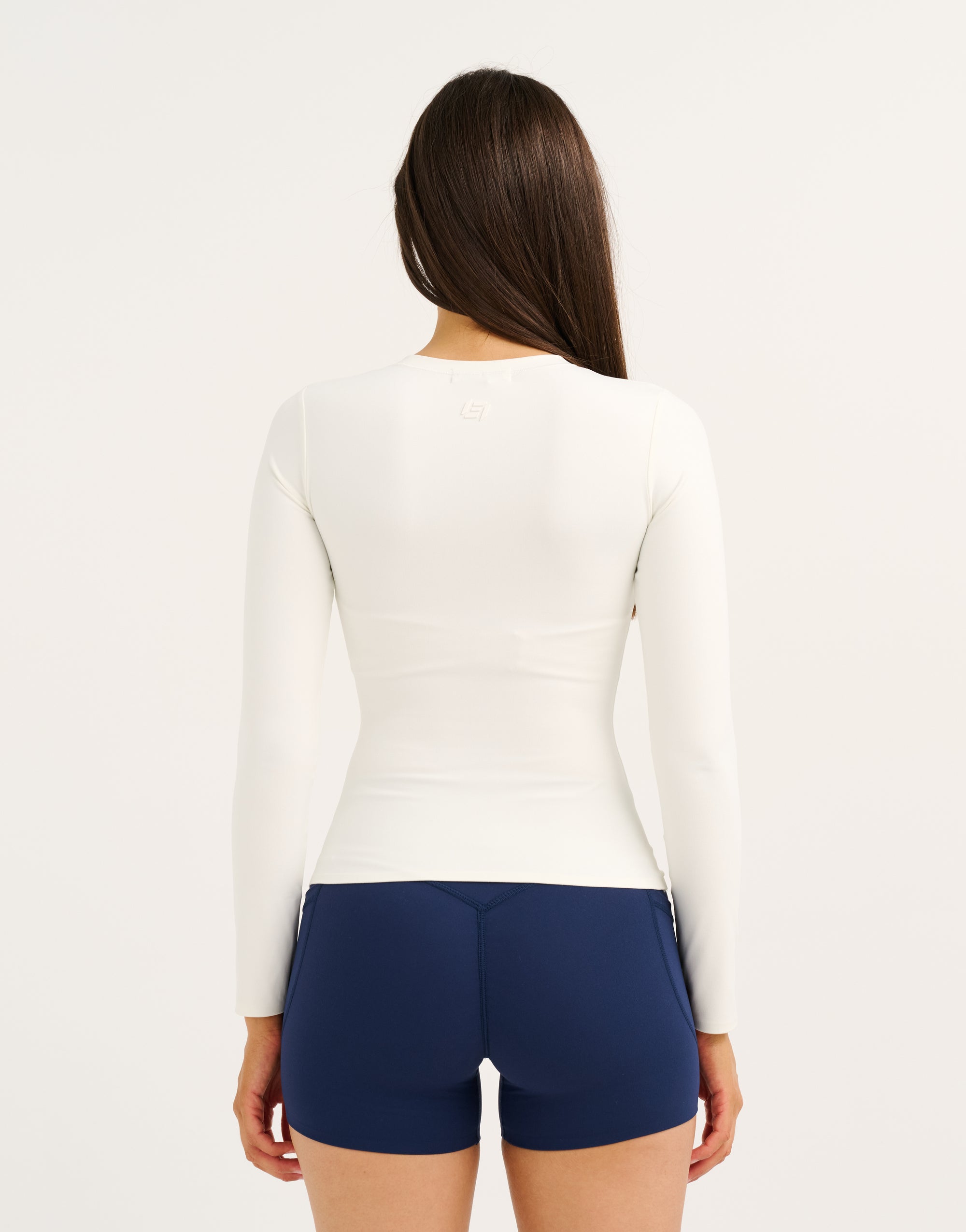 Lycra Seamless Long Sleeve - White