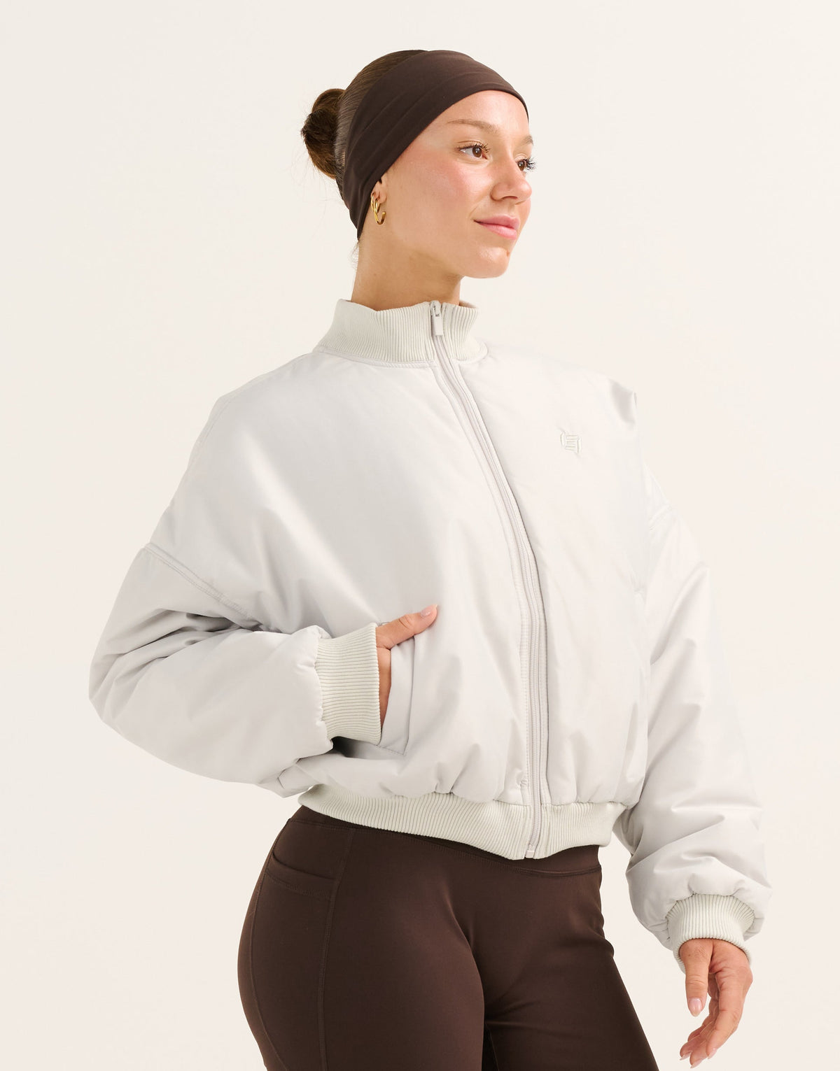 Tempo Pulse Bomber Jacket - Glacier