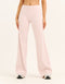 Lycra Wide Leg Pant - Mauve