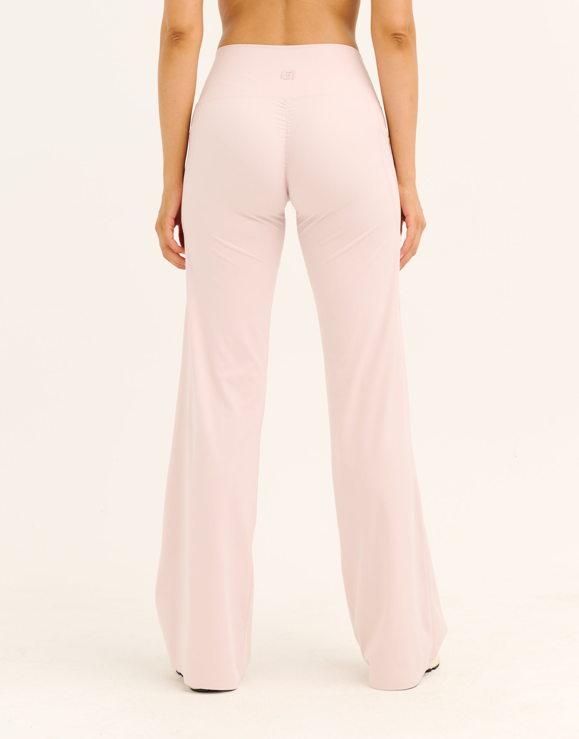 Lycra Wide Leg Pant - Mauve