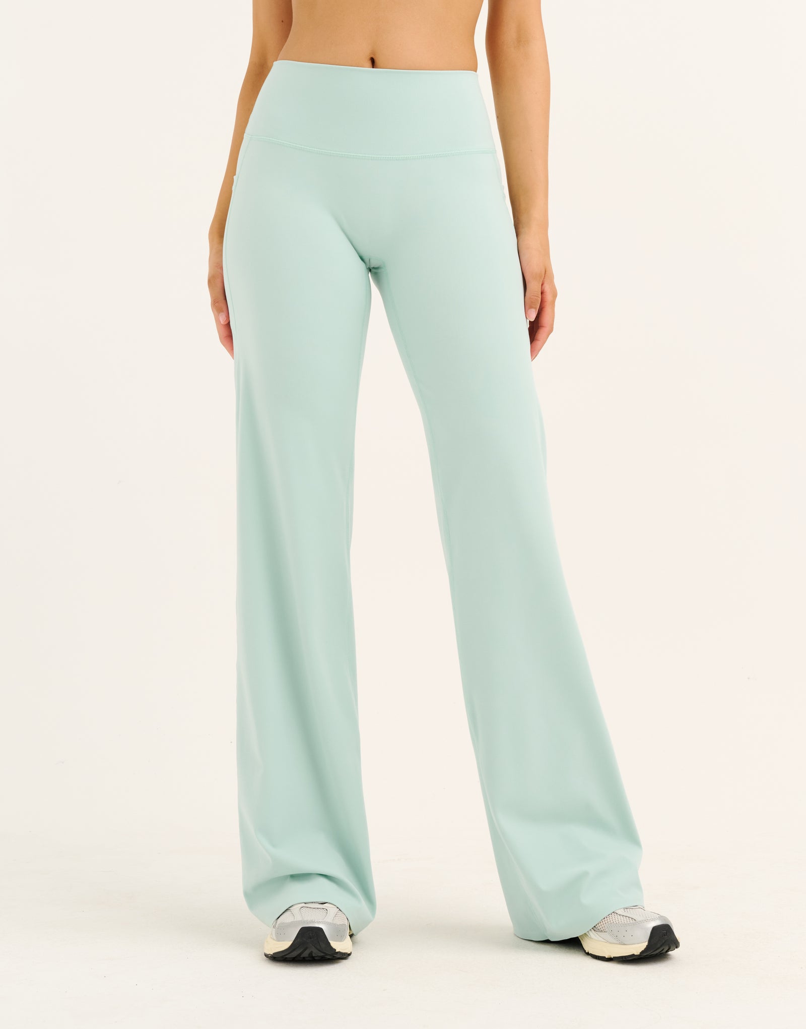 Lycra® Wide Leg Pant - Mint