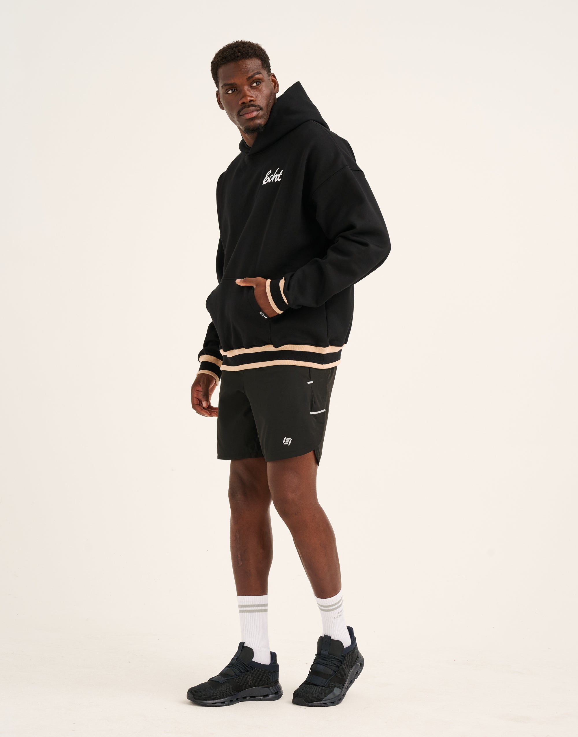 Script Hoodie - Black