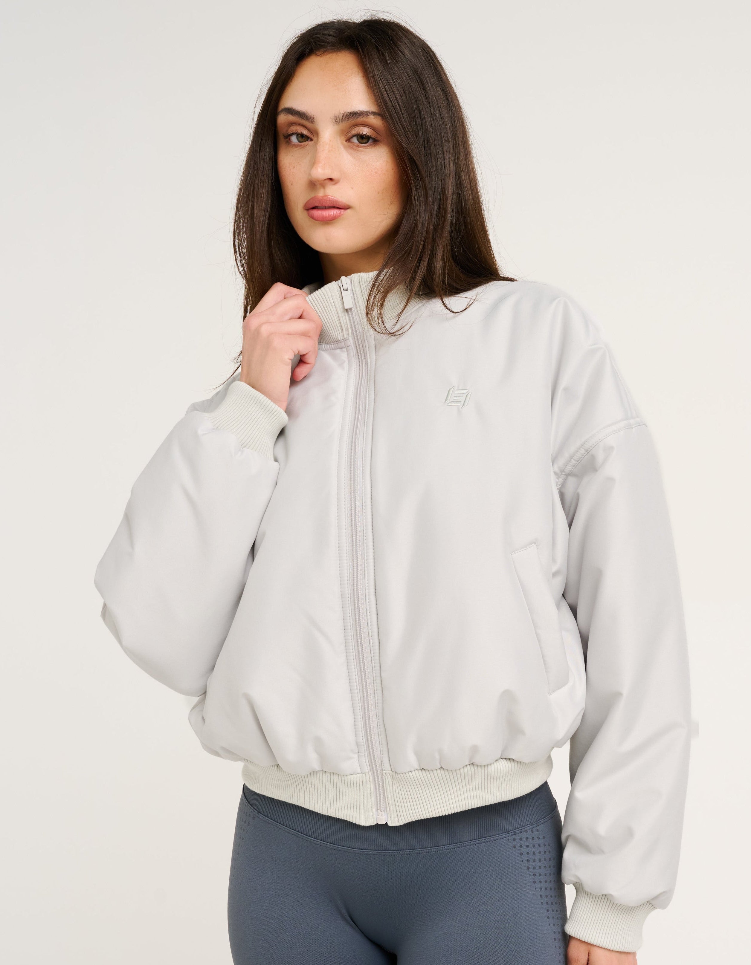 Tempo Pulse Bomber Jacket - Glacier