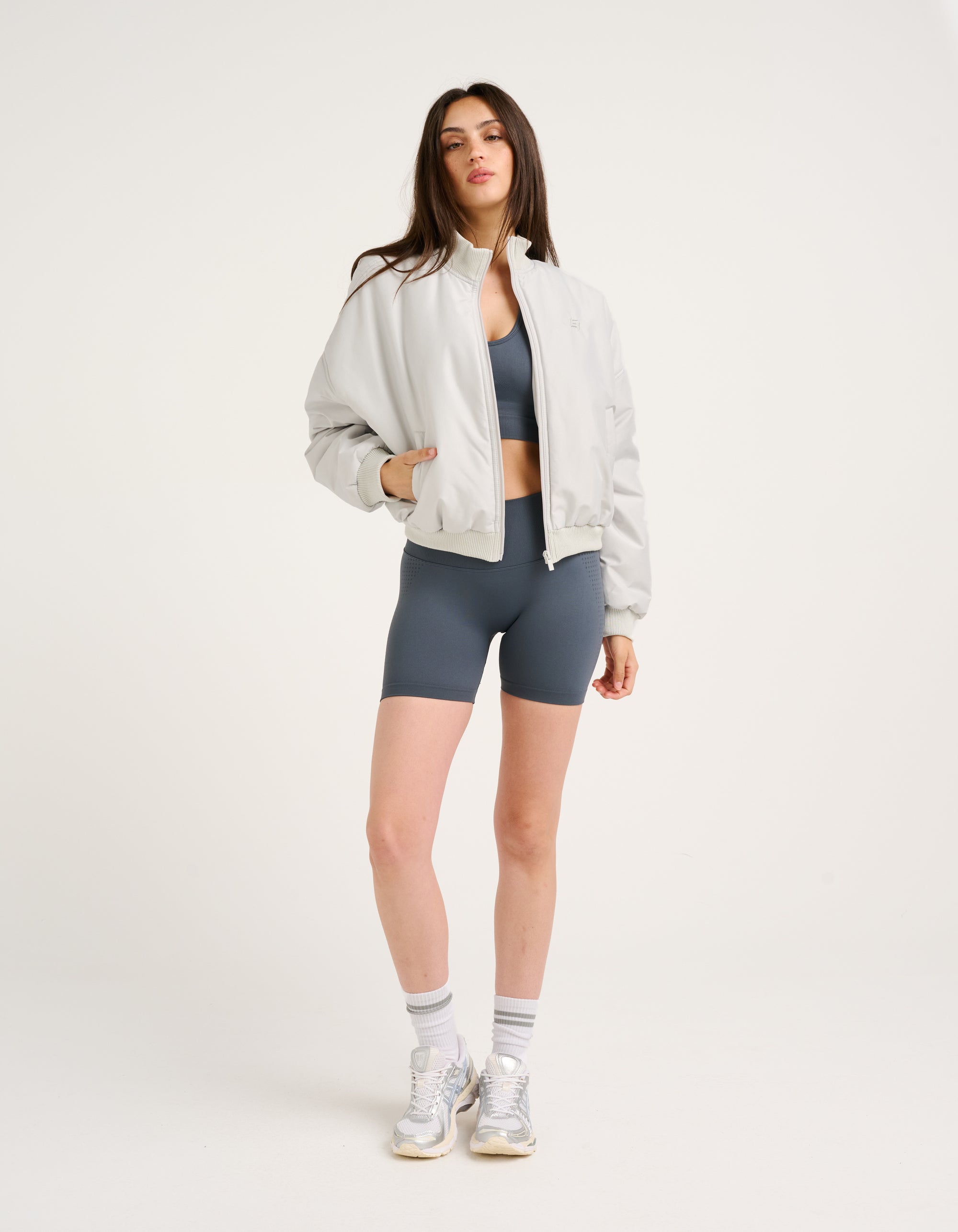 Tempo Pulse Bomber Jacket - Glacier