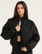 Tempo Pulse Bomber Jacket - Phantom Black